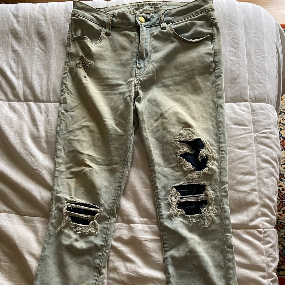 American Eagle Hi Rise Jegging Crop